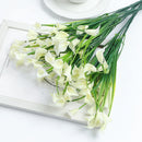 Artificial calla lily bouquet for indoor and outdoor decor