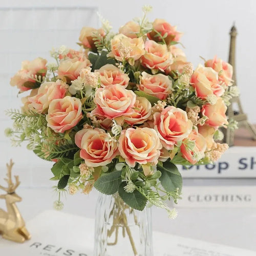 Artificial peony bouquet for weddings and home decor - vue 16 sur 15