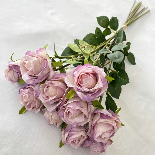 Artificial rose bouquet for wedding and garden decoration - vue 12 sur 11