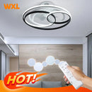 Nordic ceiling light with LED lights and remote control
