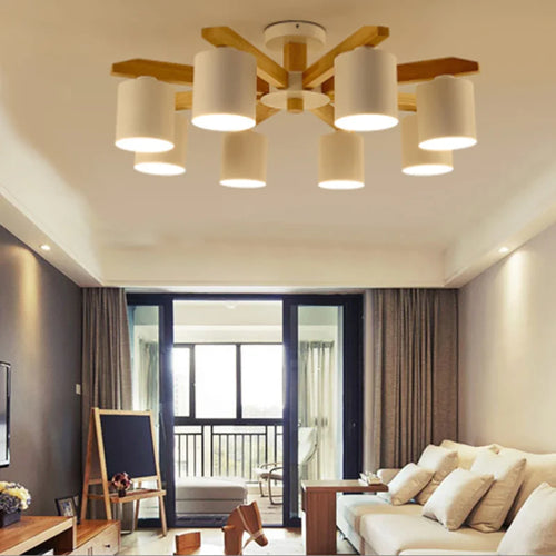 Nordic designer chandelier for a modern and stylish interior - vue 3 sur 15