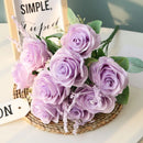 Artificial rose bouquet for weddings and home decor