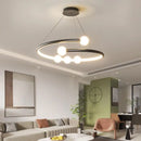 Minimalist designer glass chandelier for modern lighting