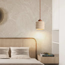 Retro natural stone LED pendant light for indoor decoration