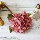 Silk hydrangea bouquet for home decoration and weddings