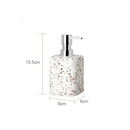 natural stone soap dispenser for decorative bathroom