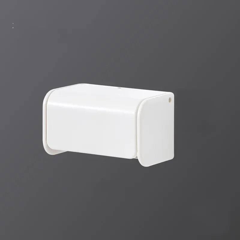 wall-mounted toothbrush and toothpaste holder without drilling - vue 8 sur 8