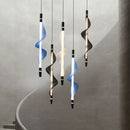 Contemporary LED acrylic designer chandelier modern lighting 2024