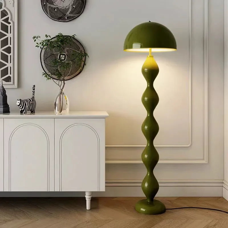 Scandi design dimmable floor lamp for modern interiors