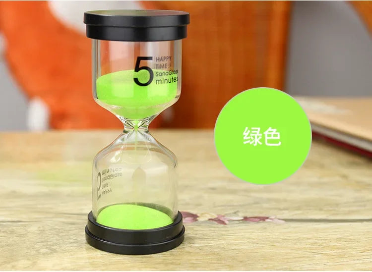 sand watch hourglass kitchen clock decoration gift for children