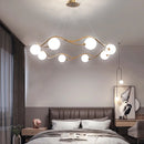 Simple nordic LED ring chandelier indoor decorative lighting