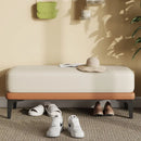 Nordic modern velvet stool unique and space-saving pouf