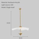 Minimalist nordic acrylic chandelier for restaurants and cafés