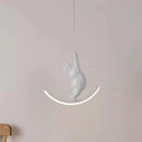 Cute animal chandelier bedside lamps for children modern decor