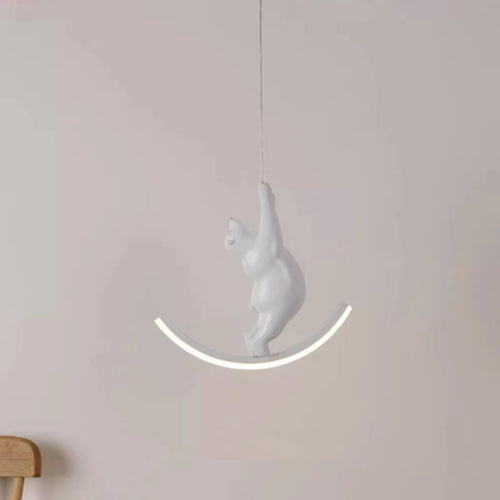 Cute animal chandelier bedside lamps for children modern decor - vue 6 sur 10
