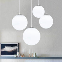 Modern glass globe pendant light for restaurant and hotel