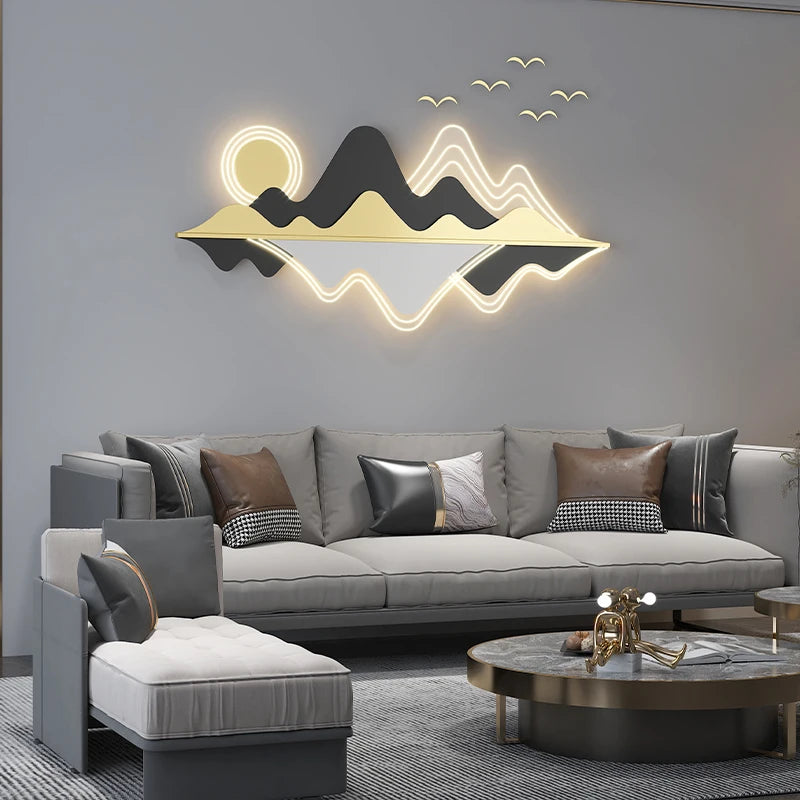 Modern decorative wall light for creative and elegant interiors - vue 6 sur 10