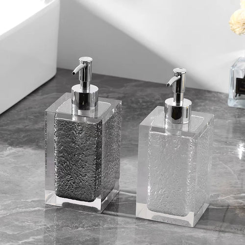 hand sanitizer dispenser resin refillable portable soap lotion - vue 3 sur 16