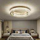 Luxurious crystal ceiling light for modern interior decor