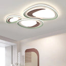 Ultra-slim French mango wood ceiling light with full eye protection