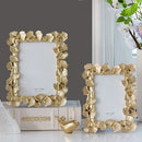 Retro decorative ginkgo leaf photo frame