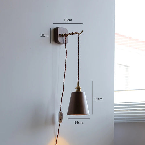 Japanese style LED wall light IWHD - vue 23 sur 23