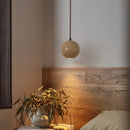 Modern cave stone LED pendant light for interiors