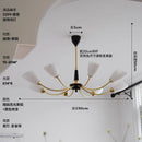 Modern nordic LED chandelier for elegant interiors