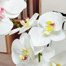Artificial butterfly orchid 7 heads elegant floral decoration