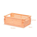foldable storage basket for makeup jewelry toys and more