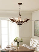 Retro art deco chandelier for modern indoor lighting