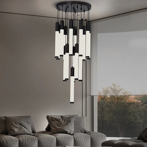 Modern ceiling light with LED lighting for elegant interiors - vue 3 sur 16