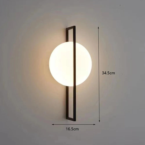 modern design LED wall light for reading and eye protection - vue 11 sur 14