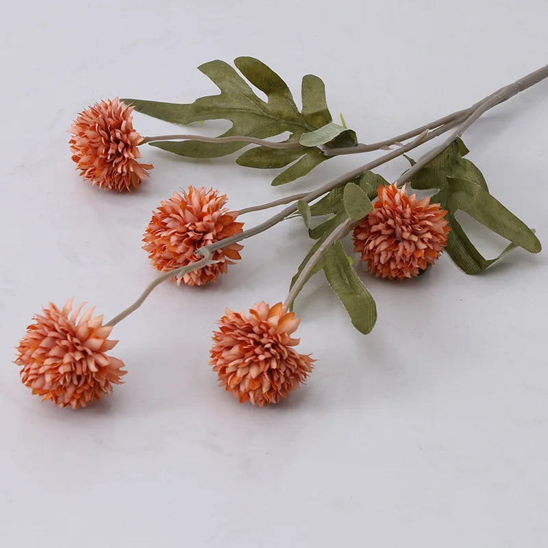 Artificial dandelion flowers wedding bouquet valentine's day gift - vue 15 sur 15
