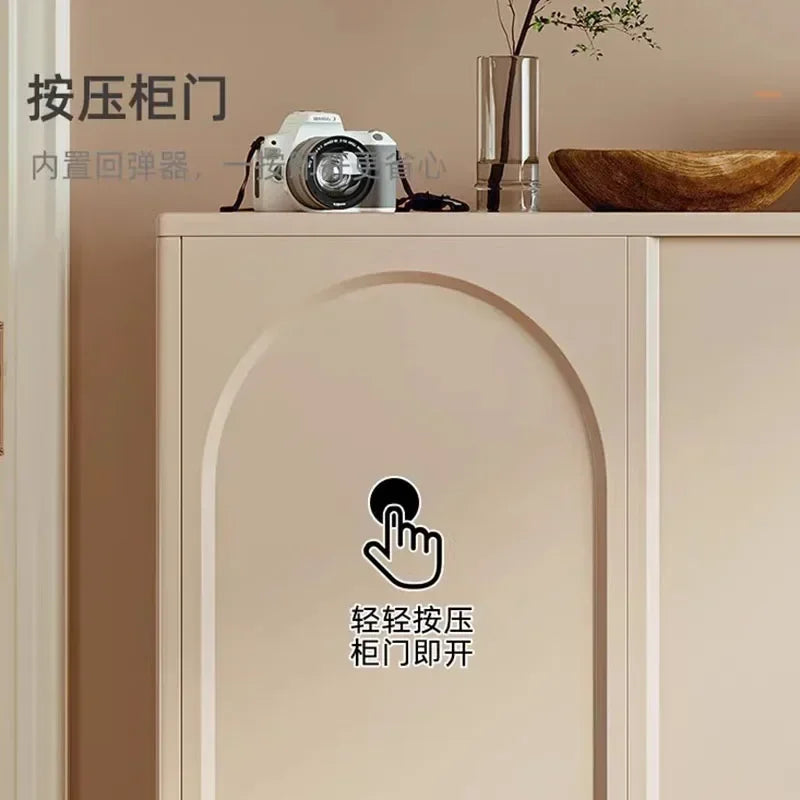 modern adjustable wooden shoe rack for storage - vue 4 sur 10