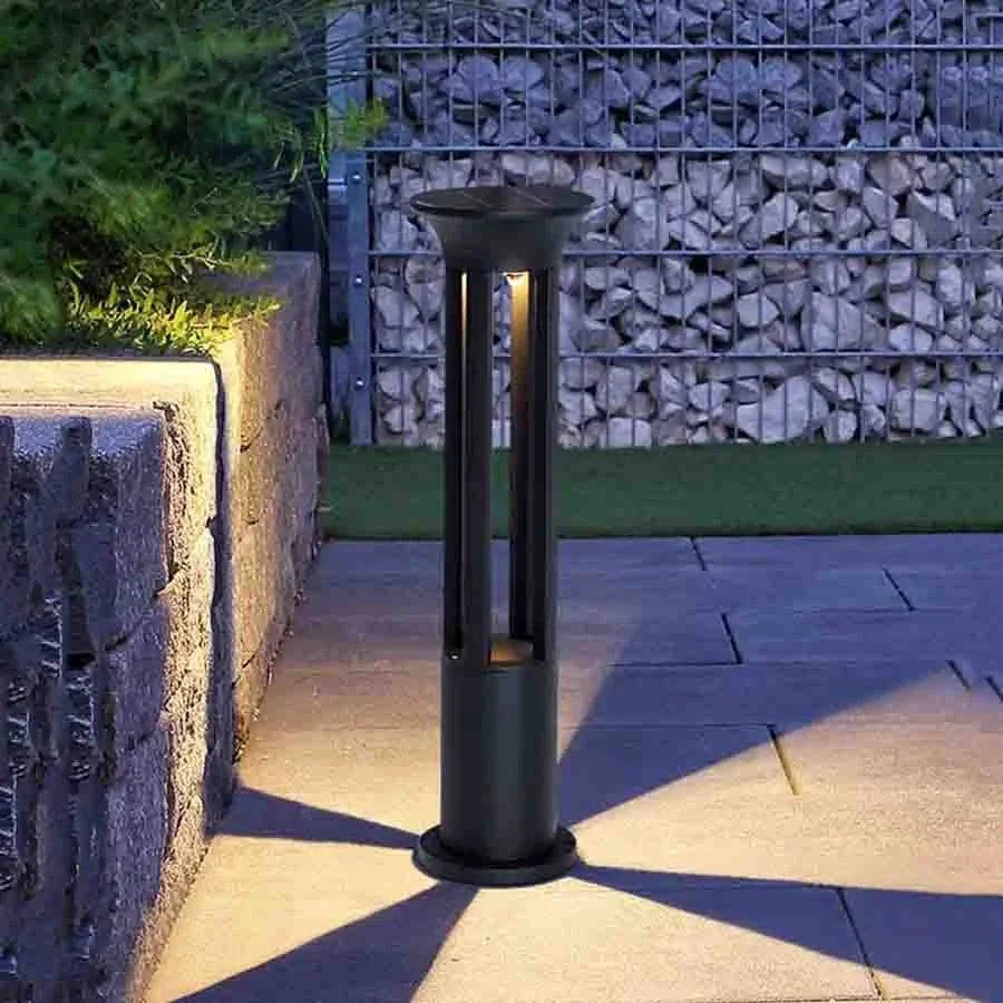 Aluminium outdoor solar garden light - vue 3 sur 24