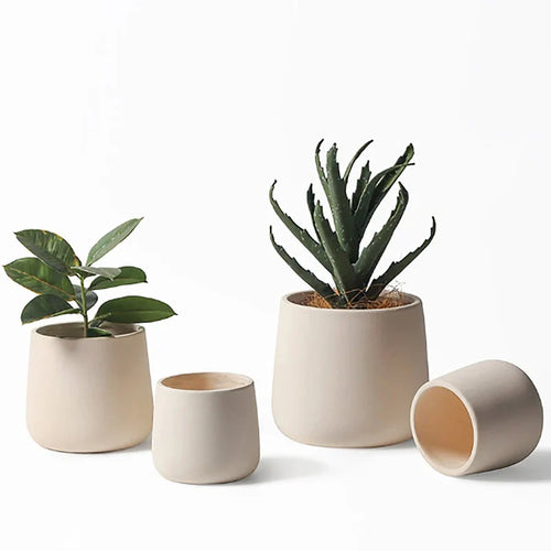 Concrete  Planter Flowerpot Silicone Molds DIY Clay Plaster mold Large Size Planter Pot Mold Creative Flower Pot Silicon Molds - vue 6 sur 10