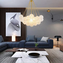 Modern glass ball LED pendant chandelier nordic suspended