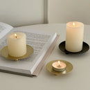 Round iron candle holder for weddings, birthdays and parties