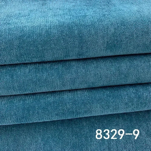 Thick plain chenille fabric for upholstery and diy interior projects
