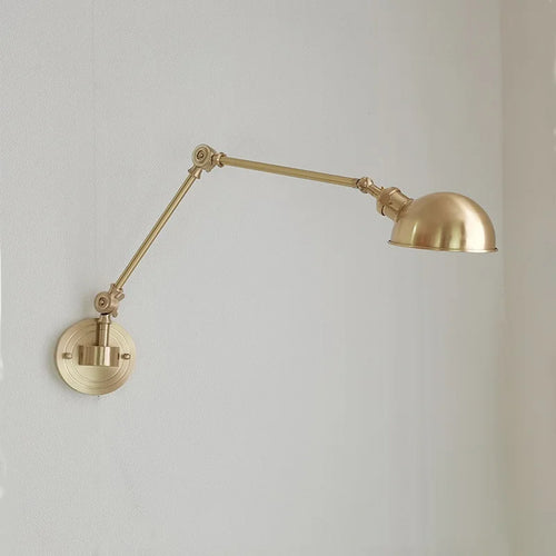 Iwhd copper wall light with rotating long swing arm - vue 21 sur 23