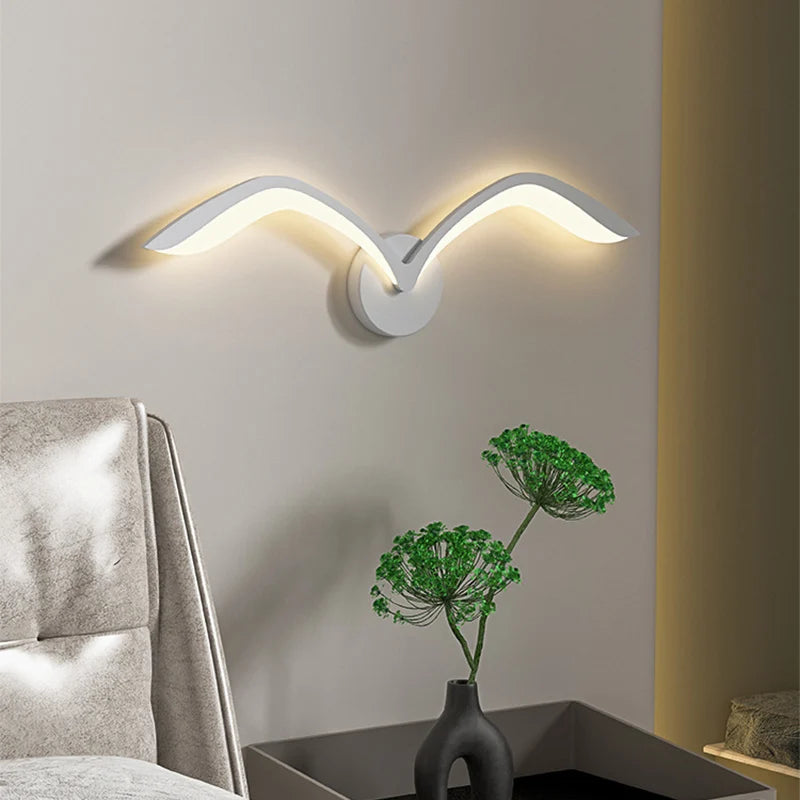 Modern LED wall light for creative interior decor - vue 5 sur 10
