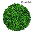 Artificial grass balls for party and event decoration