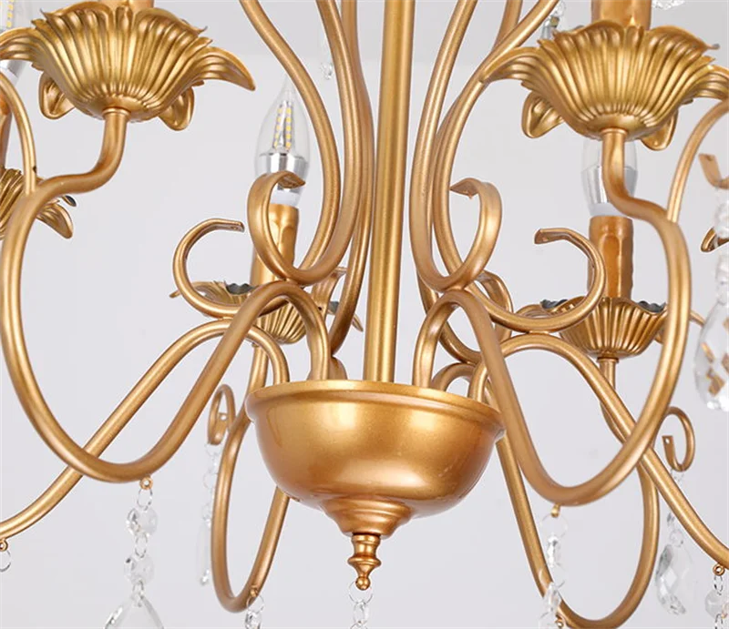 Retro industrial wrought iron chandelier for bar or restaurant - vue 5 sur 6
