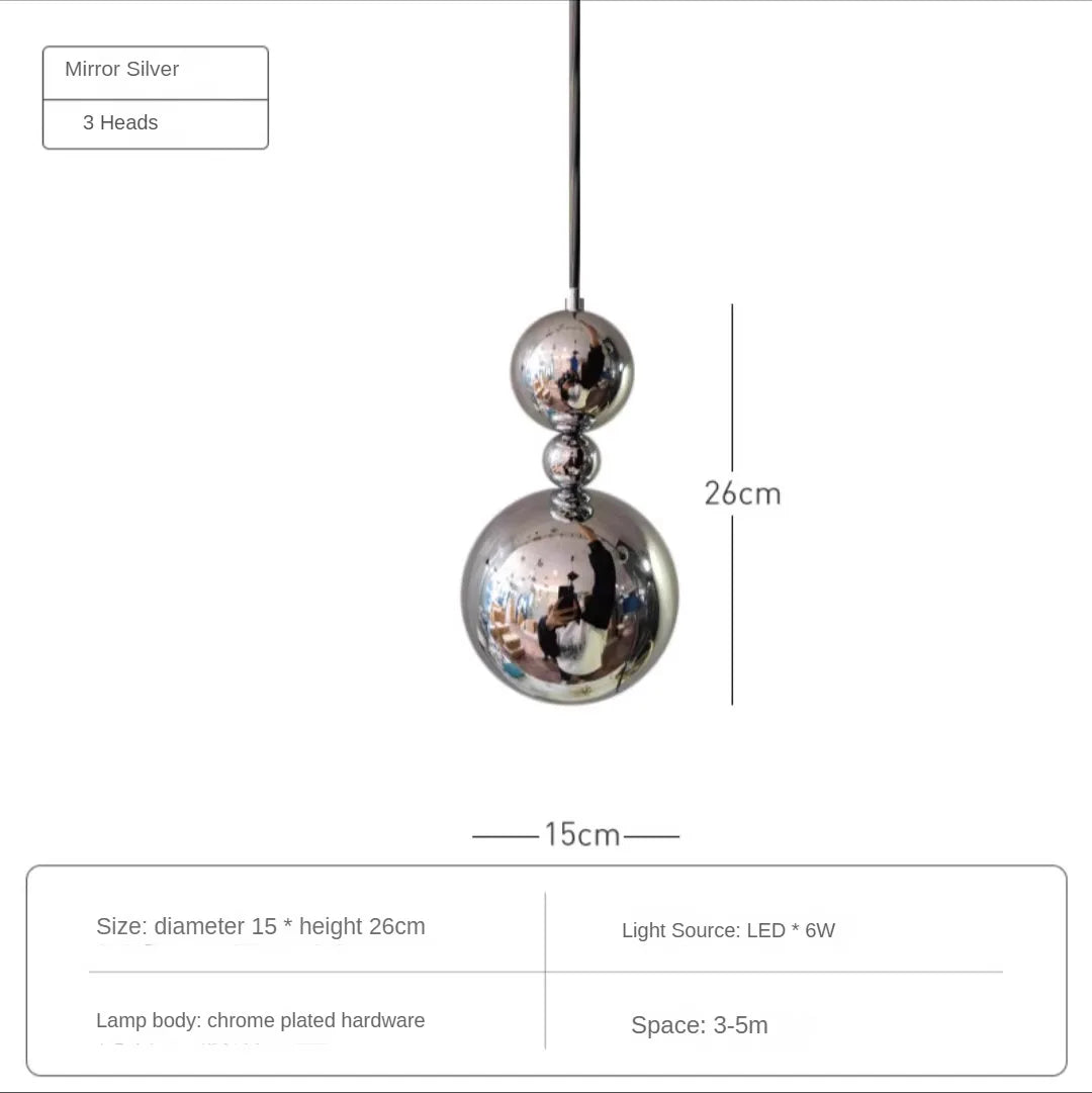 Large designer LED chandelier for elegant interior decoration - vue 11 sur 11