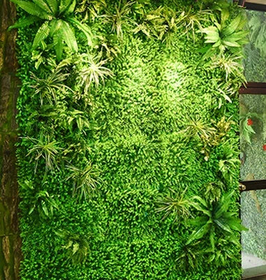 Artificial grass wall decoration for events and parties - vue 11 sur 21