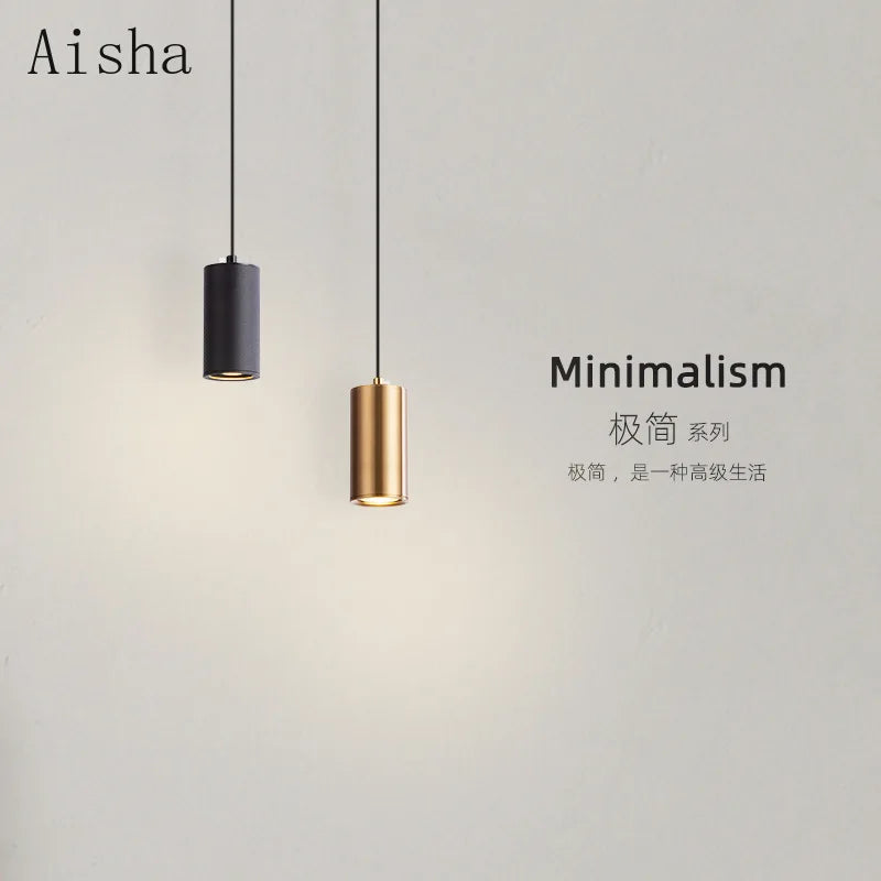 Simple Nordic pendant light for elegant interior decor