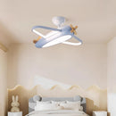 modern helicopter ceiling light for boy's bedroom
