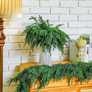 Artificial pine branch for Christmas home decoration