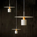 Contemporary metal pendant light for restaurant and bar
